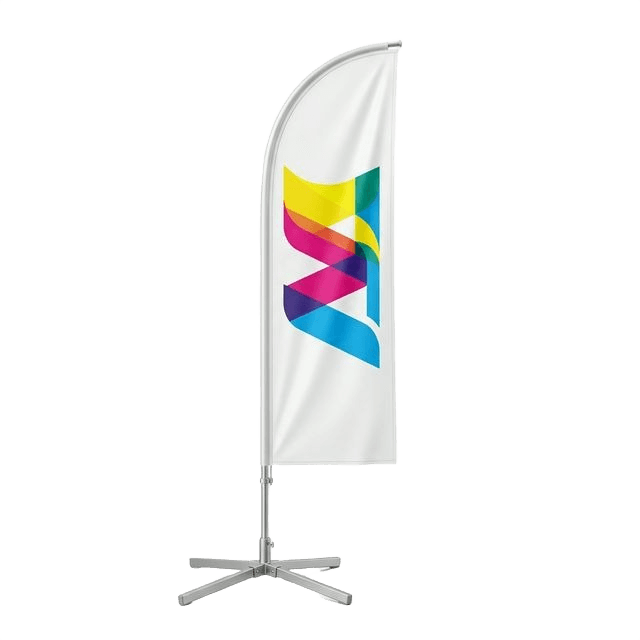 Aluminum Cross Base Flag
